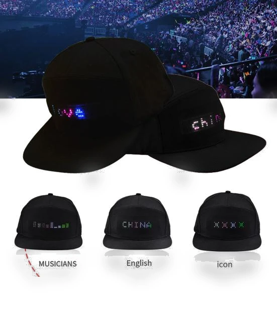 Programmable Message Cap — Wearable Accessories, Happiness First