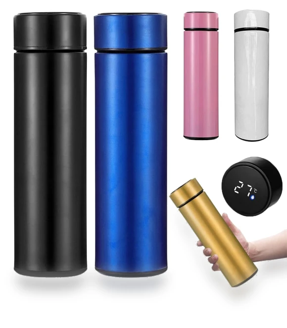 Smart Insulated Bottle with LED Temperature Display — Thermoses, World Auto Parts