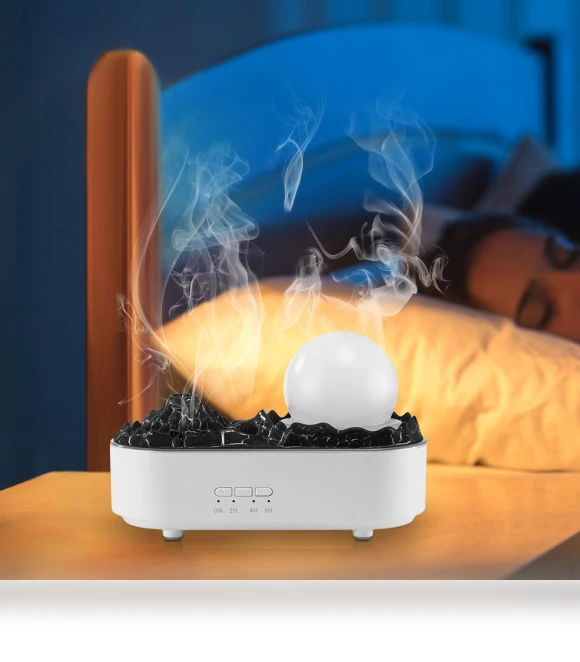 USB Volcano Mist Air Humidifier — Air Moisturizers, Hobbies mall