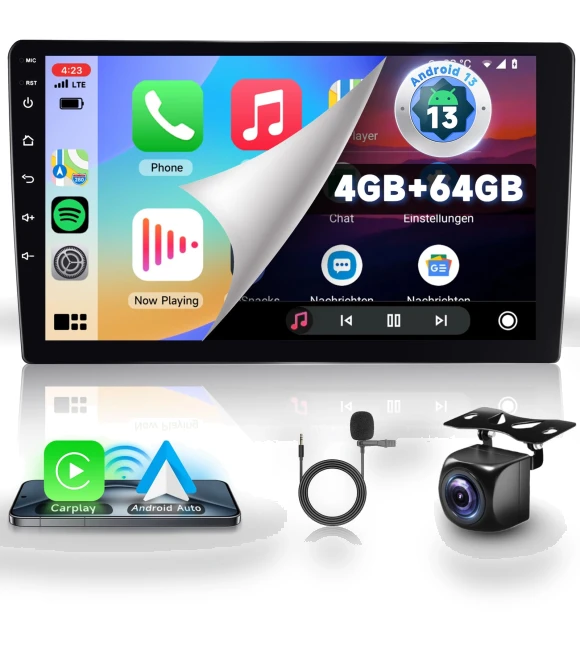 Wireless Carplay Android Car Stereo System — Stereo Receivers, Kayomart