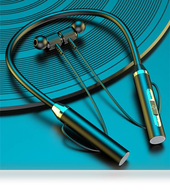Wireless Sports Neckband Headphones — In-Ear Headphones, Smarter than future