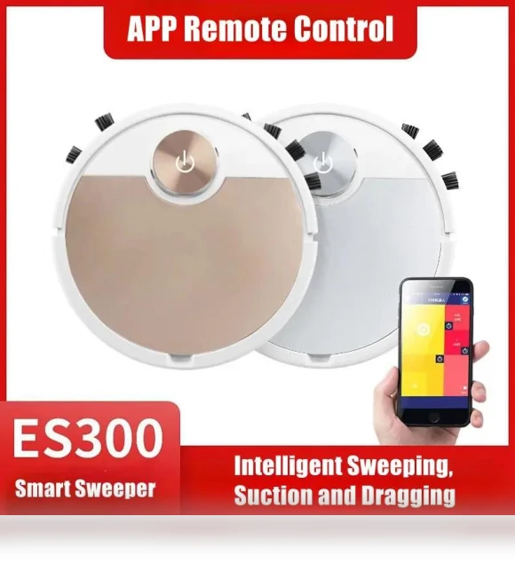 3-in-1 Wireless Robot Vacuum — Smart Cleaning Robots, DC-Home-2