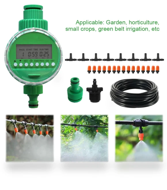 Automatic Garden Hose Water Timer — Automatic Irrigation, Chic Home