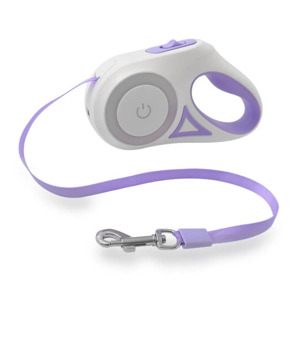 Automatic Retractable LED Dog Leash — Leashes, TOMTOP JMS
