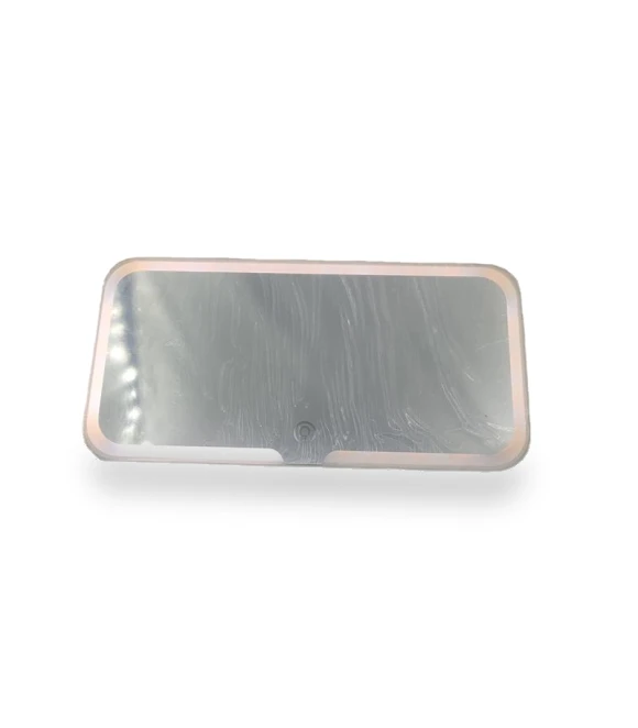 Automatic Sun Visor Makeup Mirror — Interior Mirrors, Dimpled Cheeks