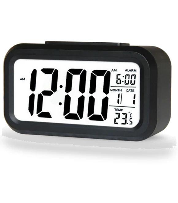 Rechargeable Glowing Smart LED Digital Alarm Clock — Alarms & Clocks, CosyHome
