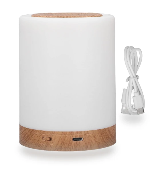RGB Night Light with Wood Pattern Design — Night Lights, GoolRC