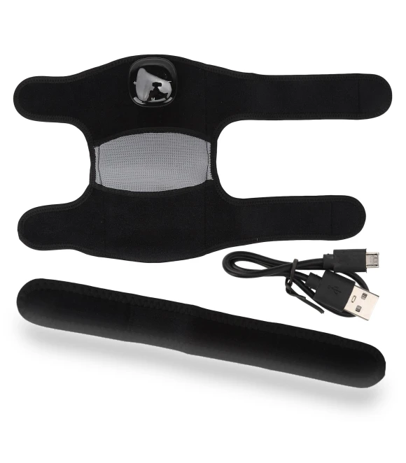 Vibrating Massage Knee Wrap — Rehabilitation & Therapy Equipment, Lixada