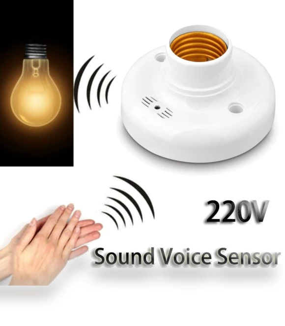 Voice Controlled LED Lamp Socket Switch — Smart Home Modules, Linfan