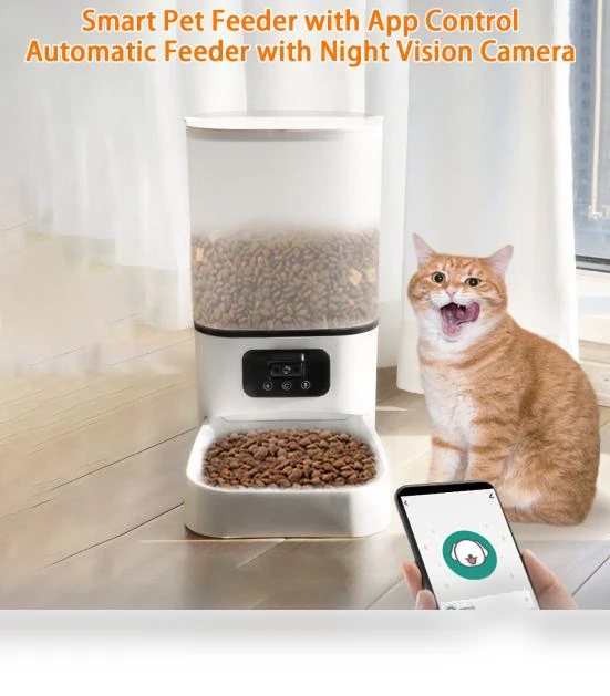 Automatic Pet Feeder with Camera — Automatic Feeders, fuhushhs