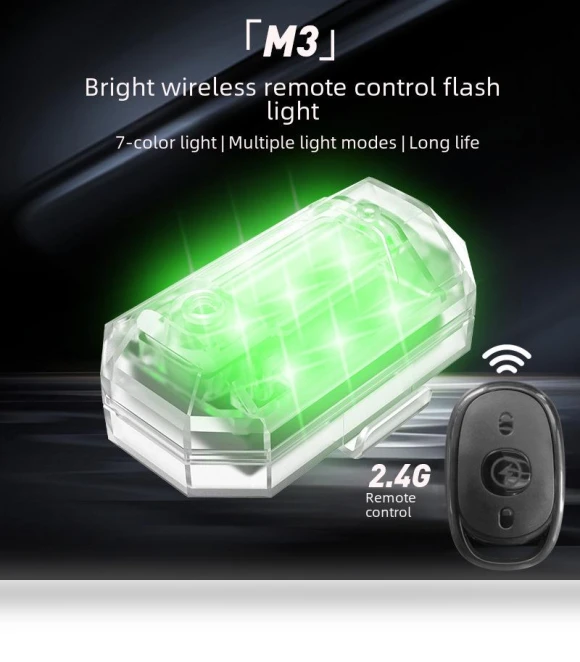 LED Motorcycle Tail Light — Vehicle Safety Signals, All About Drones