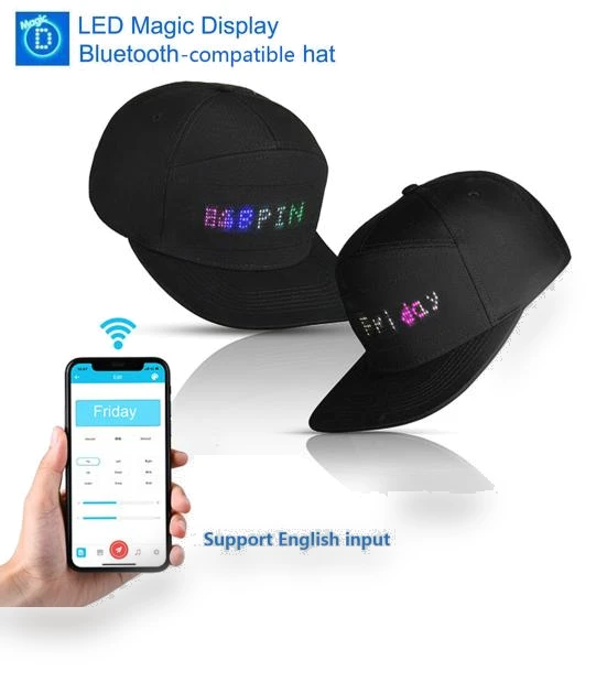 Programmable Message Cap — Wearable Accessories, fengwangpin