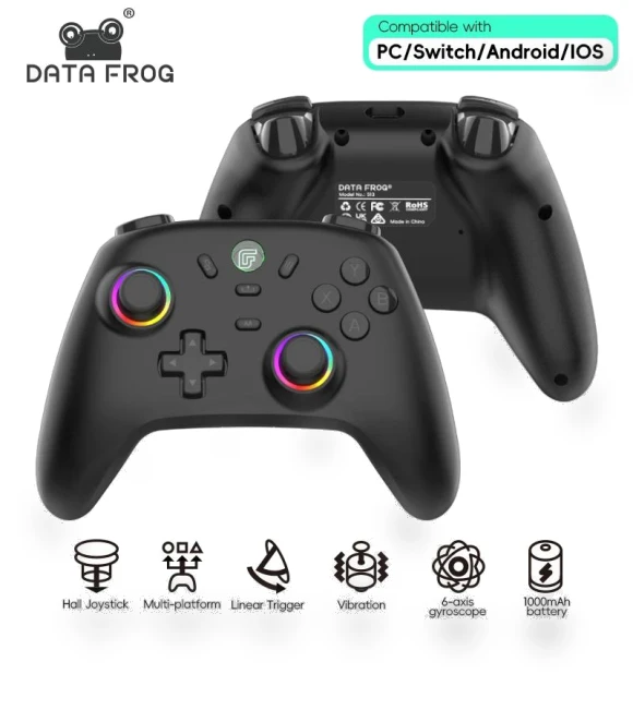 Wireless Controller S13 Bluetooth Gamepad — Gaming Controllers, DATA FROG