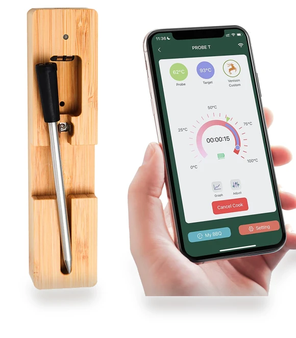 Wireless Meat Thermometer — Grill Thermometers, OutdoorOK2