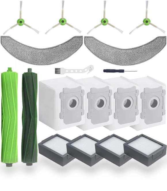 16-Piece Replacement Parts Kit — Accessories, Five Colorful