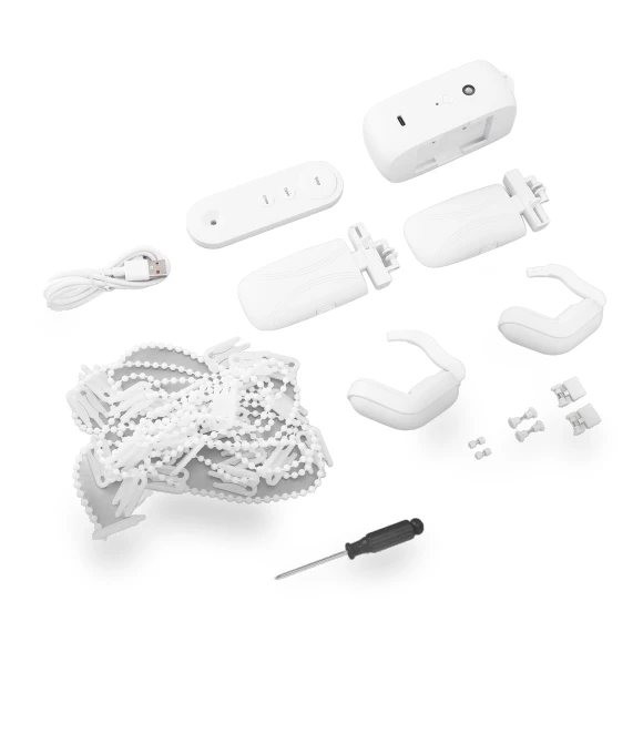 Automatic Curtain Opener with Remote Control — Treatment Sets, KONNWEI