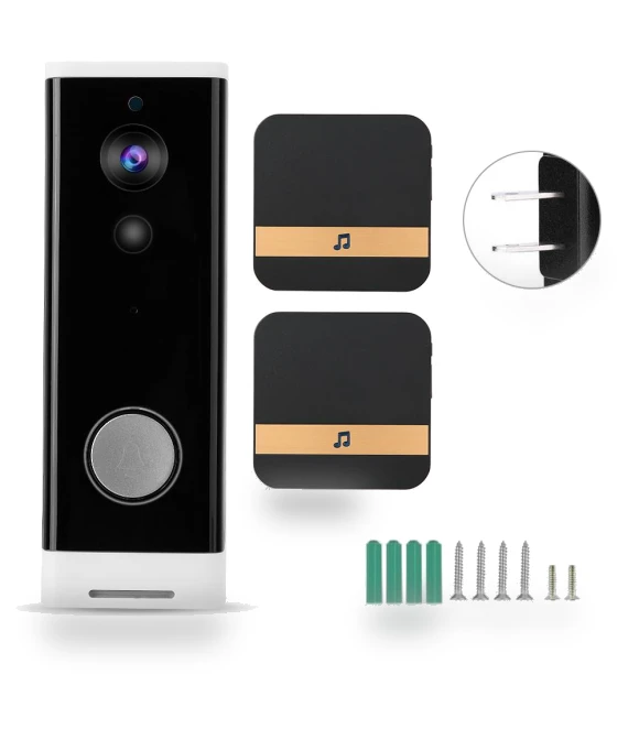 HD Wireless WIFI Smart Video Doorbell — Smart Home Security, KONNWEI