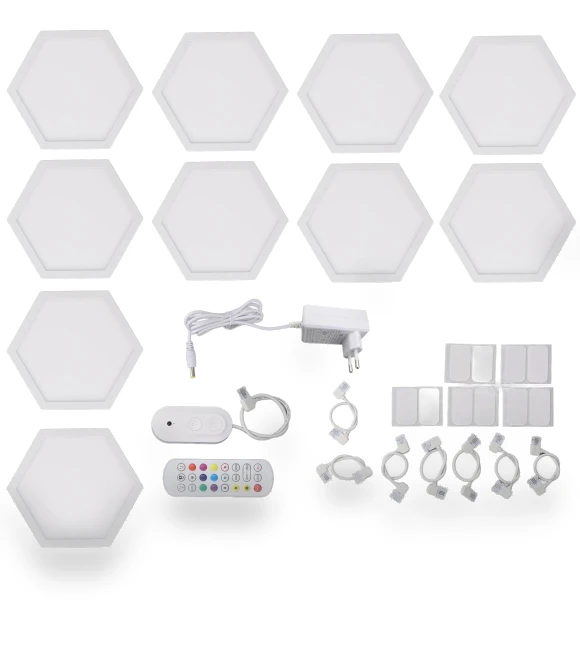 Hexagon LED Wall Lights — Wall Lighting, KONNWEI