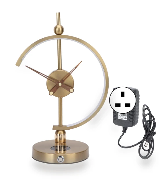 LED Lamp Clock — Desk & Shelf, KONNWEI
