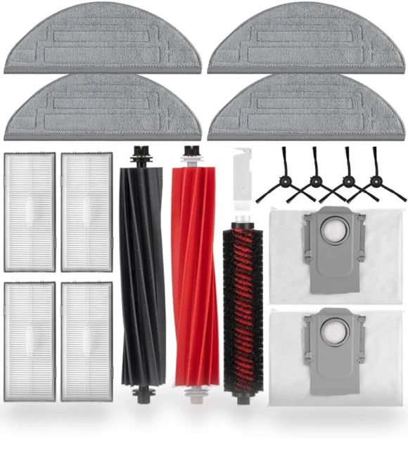 Main Side Brush HEPA Filter Mop Cloth Dust Bags Spare Parts Accessories — Parts & Accessories, Modern Home Furnishing
