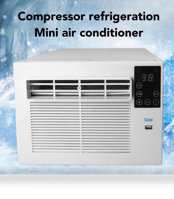 Portable Air Conditioner with Universal Touch Remote Control — Cooling Solutions, Modern Home Furnishing