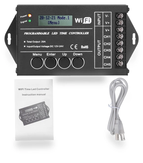Programmable WiFi LED Lighting Controller — Smart Home Hubs & Controllers, KONNWEI