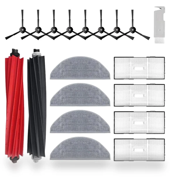 Replacement Parts Kit for Roborock S8/S8+/S8 Pro Ultra Robot Vacuum — Smart Cleaning Robots, Modern Home Furnishing