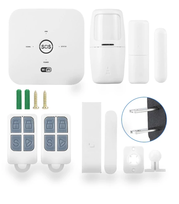 Smart WIFI GSM Home Security System PIR — Smart Home Security, KONNWEI