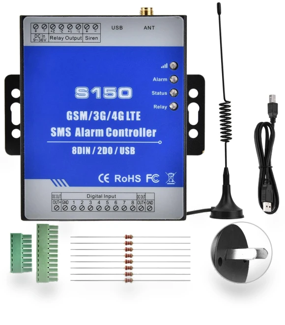 Wireless GSM Remote Control Security Alarm — Smart Home Security, KONNWEI