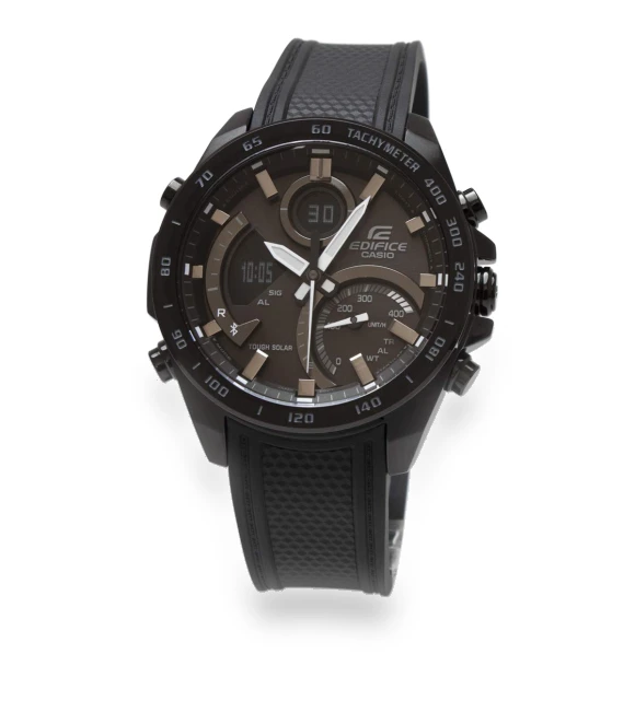 Bluetooth Smartphone Connected Tough Solar Chronograph Calendar Analog Digital Black Business Sports Waterproof Smart... — Watches, Casio