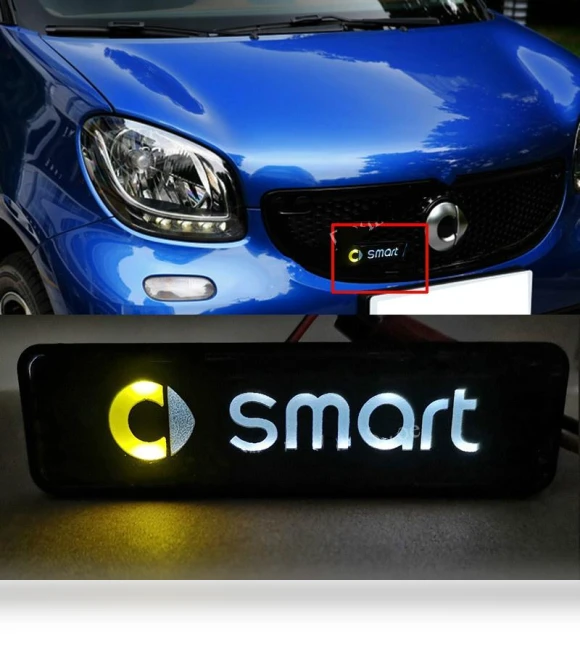 LED Emblem for Smart Car — Badges & Emblems