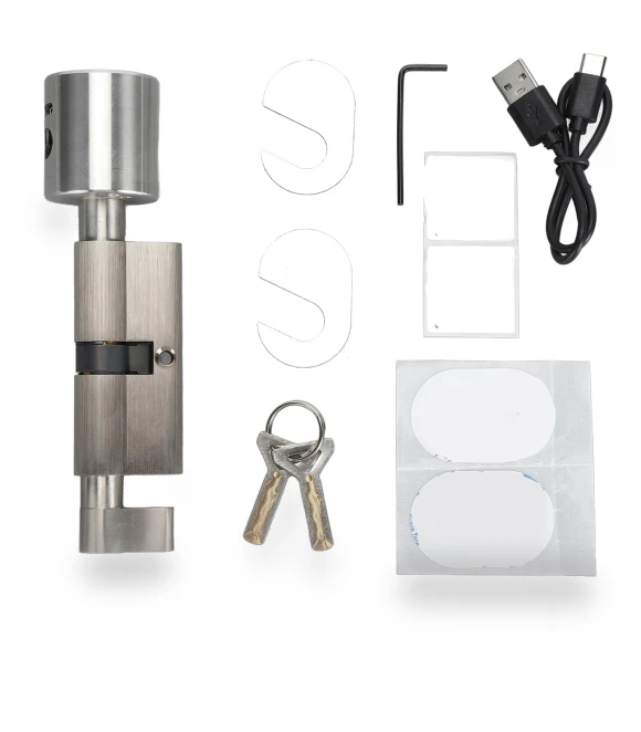 Smart Cylinder Lock with Fingerprint — Smart Home Security, GoolRC