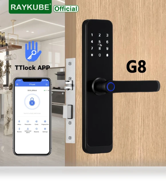 Smart Lock K8 — Rack Locks, RAYKUBE