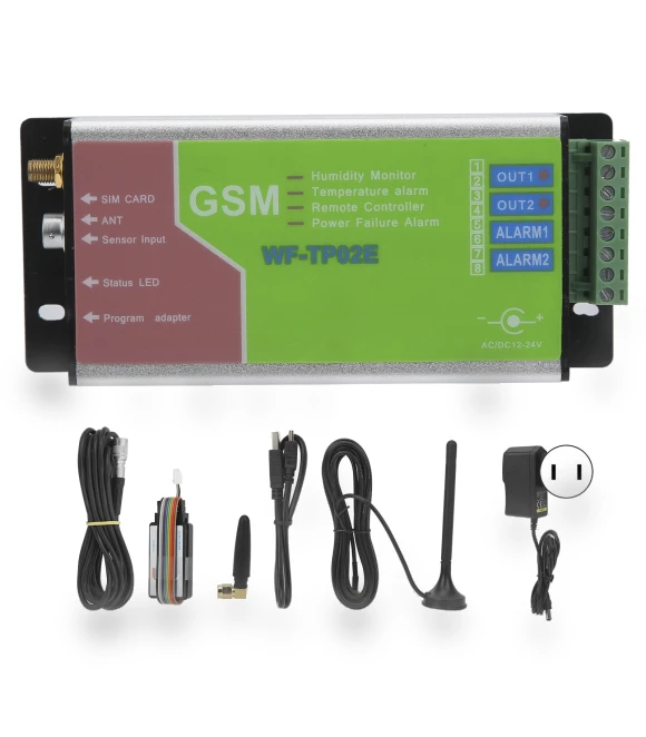 Temperature Alarm Power Failure Alarm Remote Monitoring Controller GSM Signal — Smart Home Security, GoolRC