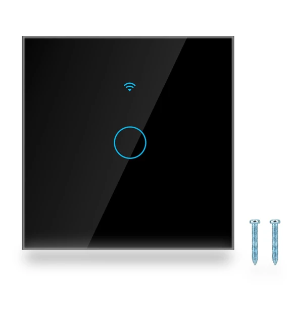 Touch Screen WiFi Single Circle Switch — Smart Home Modules, DIYelecs