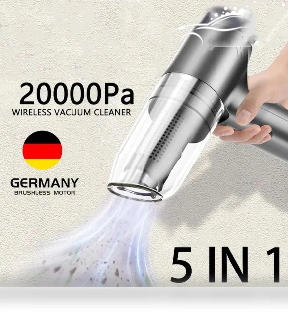5-in-1 Wireless Car Vacuum Cleaner — Vacuums, Carsun