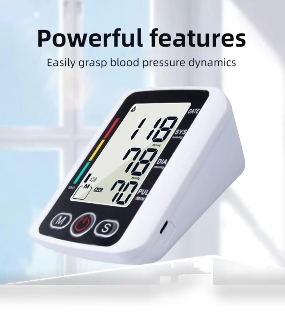 Automatic Electric Blood Pressure Monitor — Blood Pressure Monitors, Healthy Skin