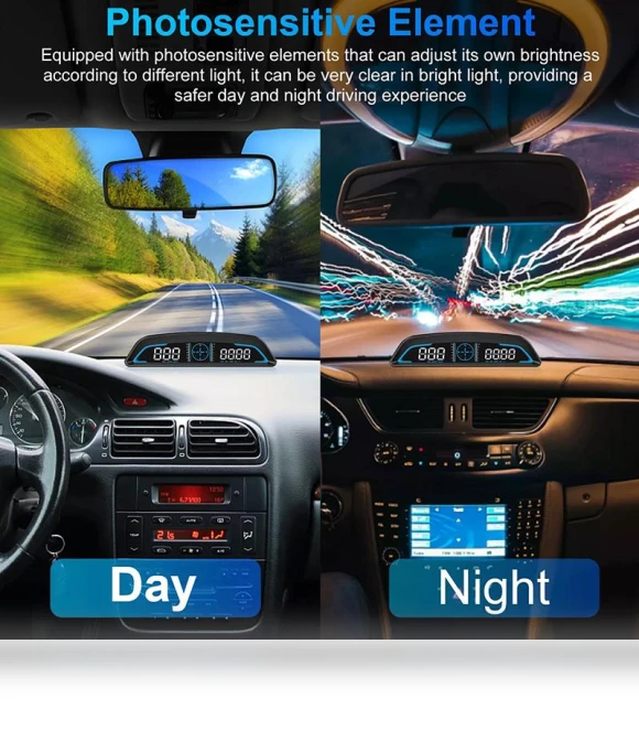 Automatic Speedometer Head Up Display — Navigation & GPS Accessories, Beatury Whp