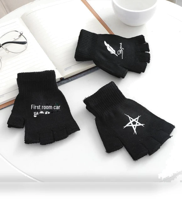 Fingerless Wool Gloves — Gloves, StrideBox