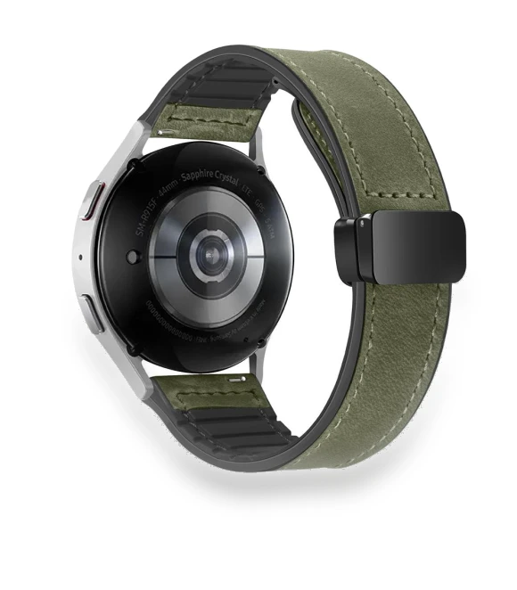 Magnetic Folding Silicone Leather Strap — Bands, Got Now