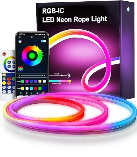 RGBIC LED Neon Light — LED Strips, Pets Land
