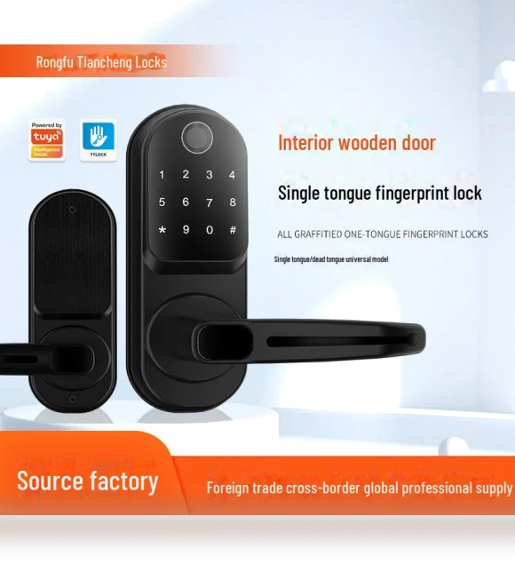 Smart Lock for Wooden Door — Smart Home Security, StrideBox