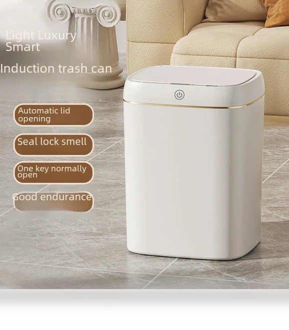 Smart Touch Sensor Trash Can — Kitchen Cans, 16Double8