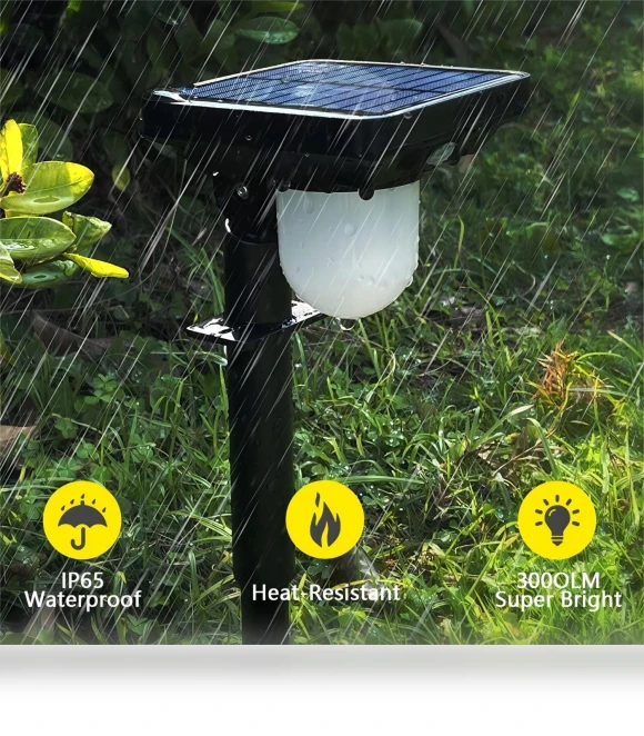 Solar Light Outdoor Garden LED Solar Landscape Spotlights — Garden Illumination, Explorer Outdoors