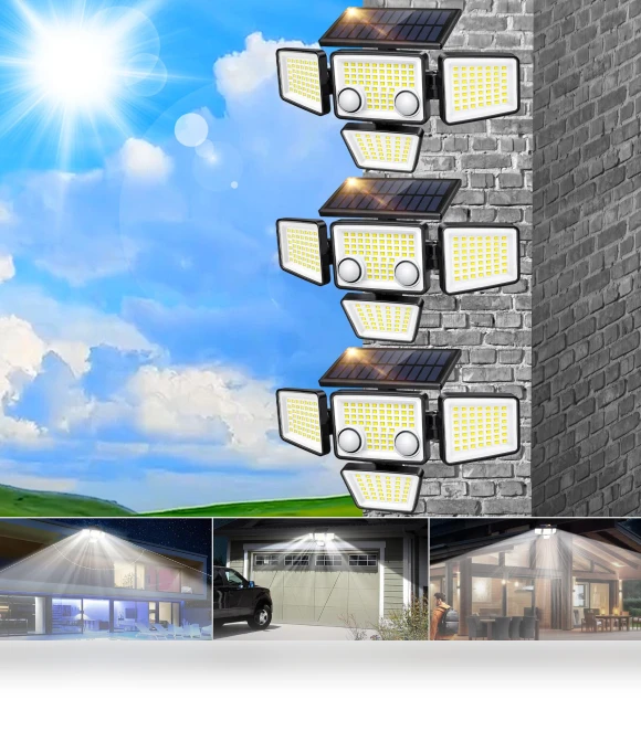 Solar Outdoor Lights — Outdoor Security & Flood Lighting, AutoSphere