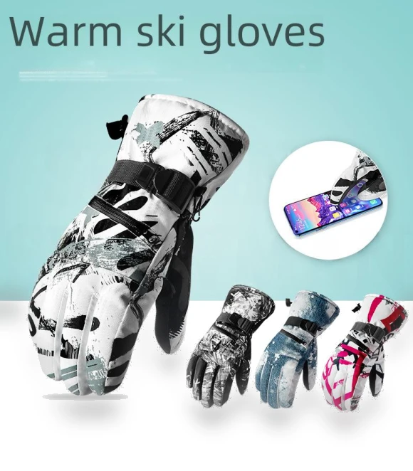 Winter Waterproof Ski Gloves — Gloves & Mittens, StrideBox