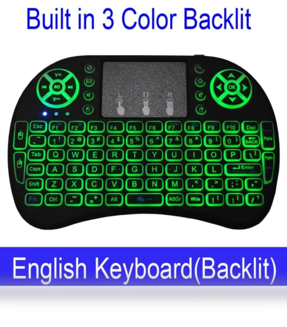 Wireless Mini Keyboard with Touchpad — Keyboards, HomePRO