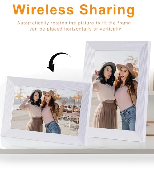 10.1 Inch Smart WiFi Digital Photo Frame — Digital Frames, QCREA