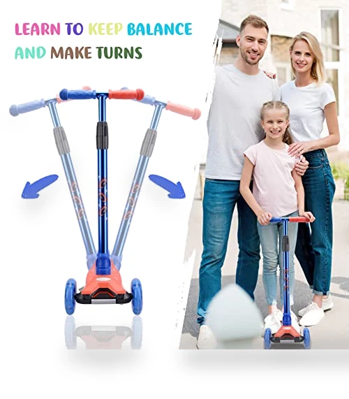 3 Wheel Scooter with Light Up Wheels — Electric Vehicles, WV WONDER VIEW