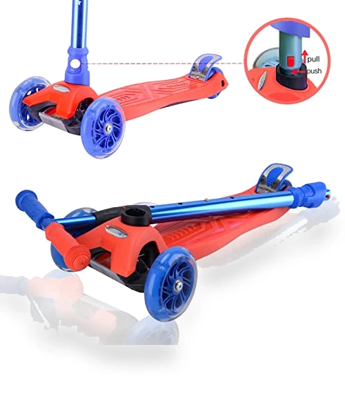 3 Wheel Scooter with Light Up Wheels — Electric Vehicles, WV WONDER VIEW